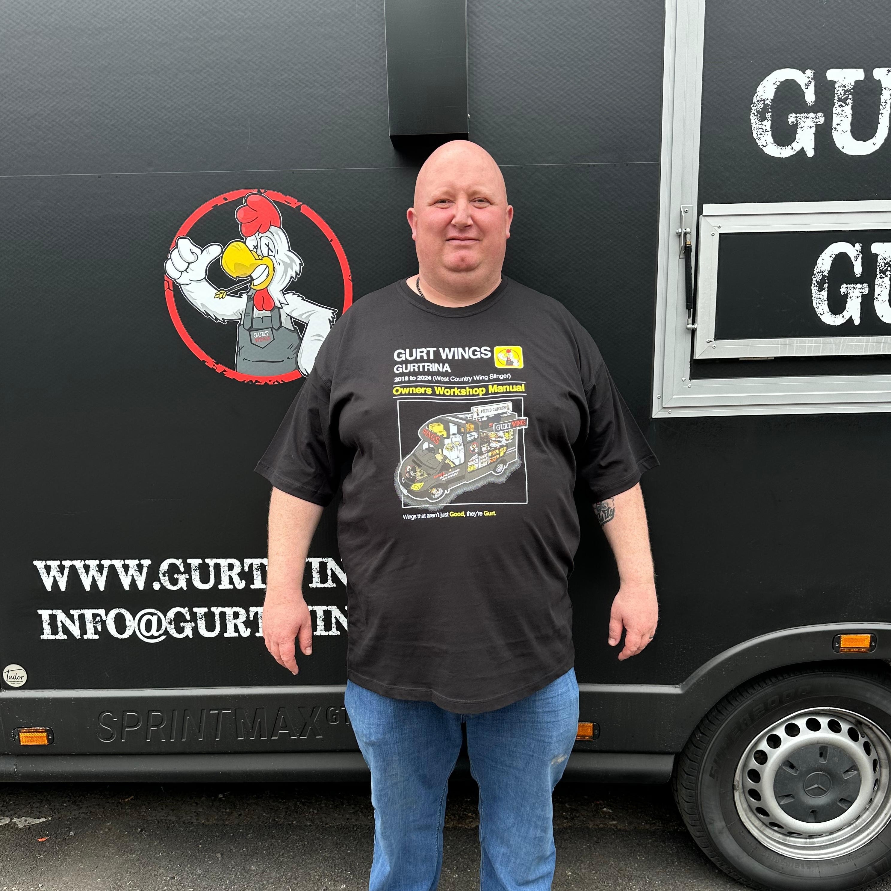gurty in haynes manual t-shirt
