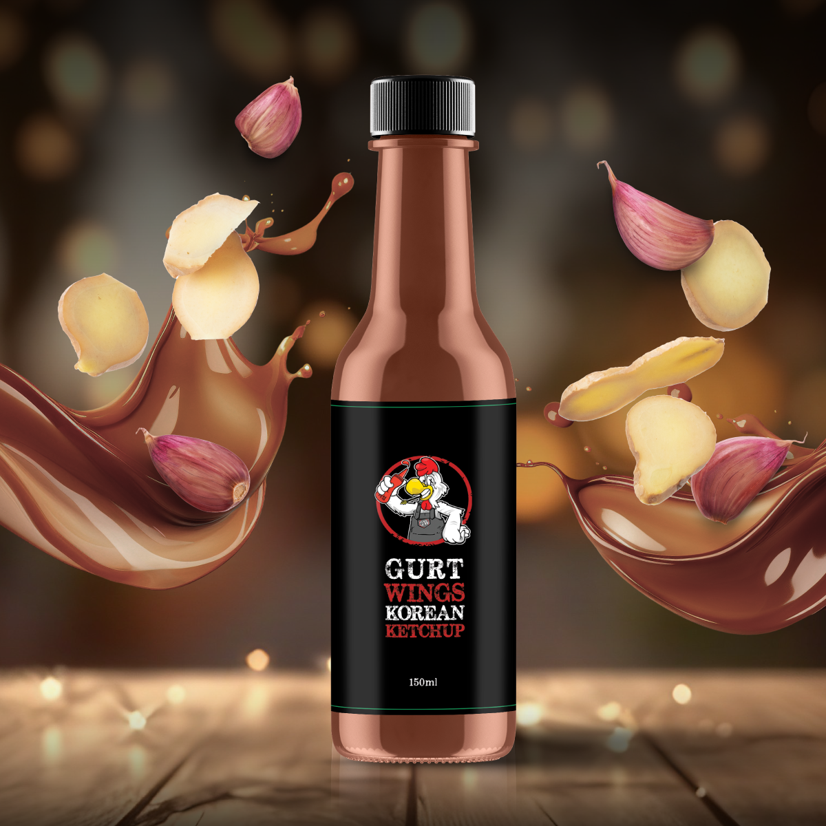 gurt wings korean ketchup graphic