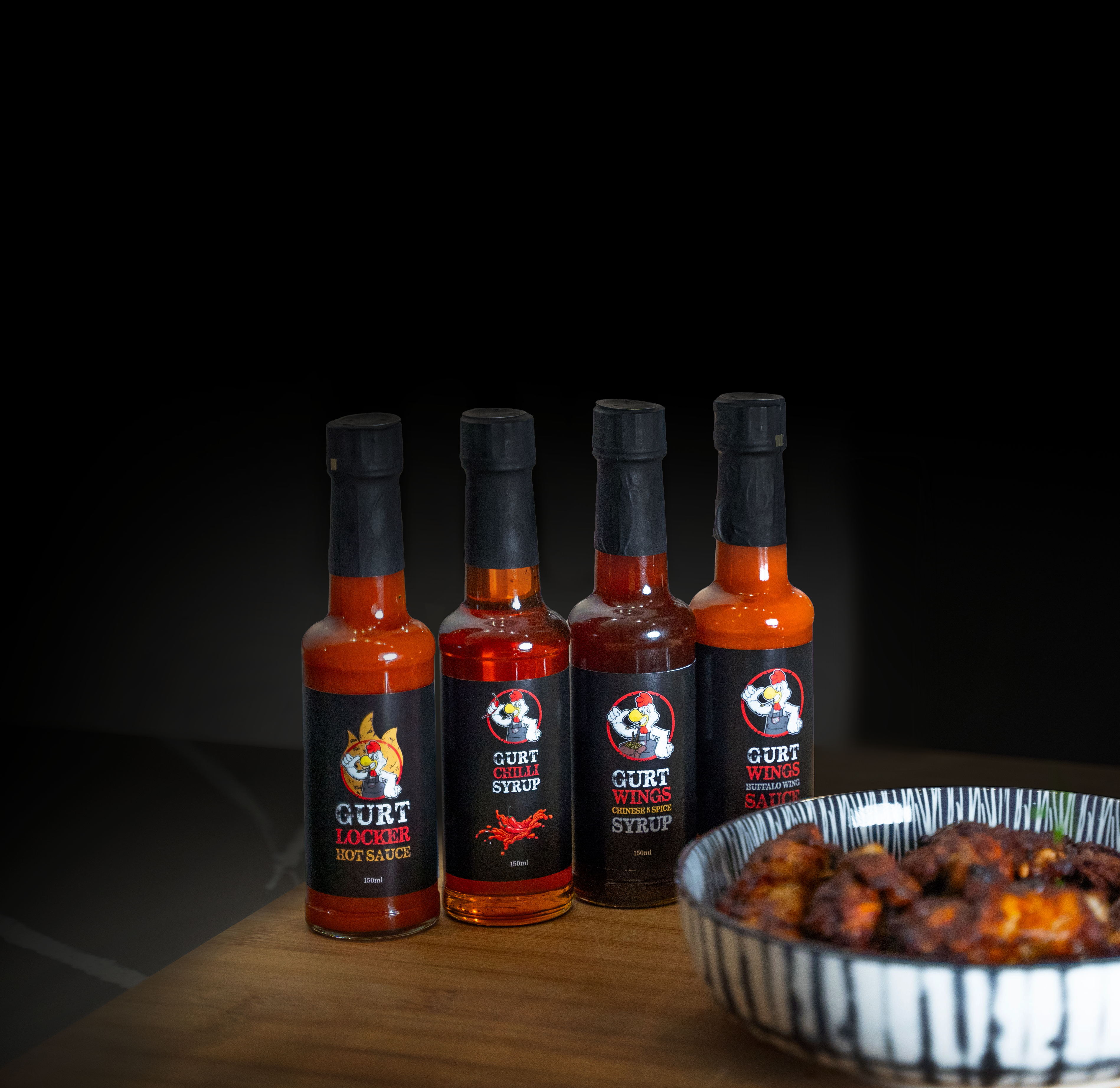 gurt sauces website banner mobile