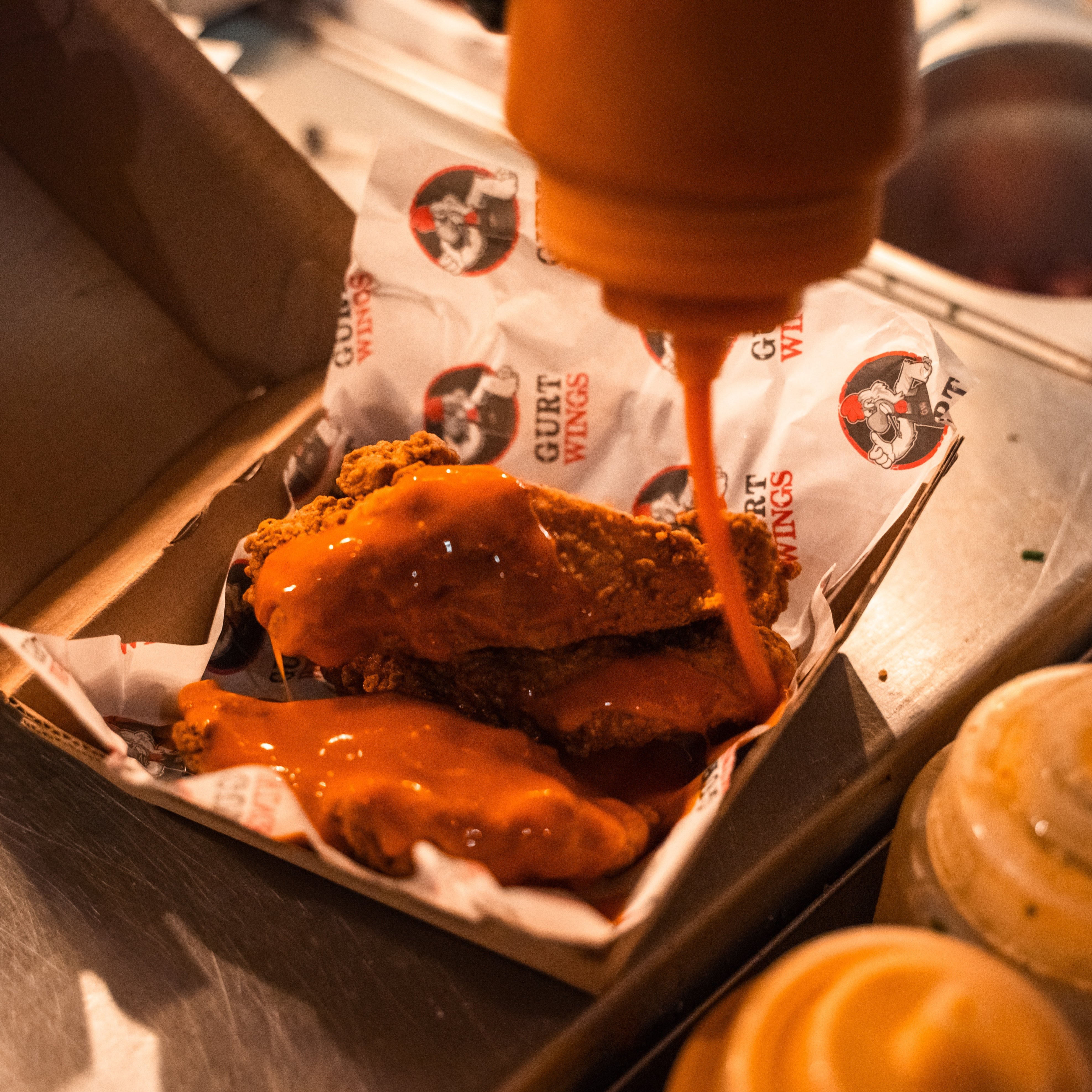 gurt wings buffalo wing sauce
