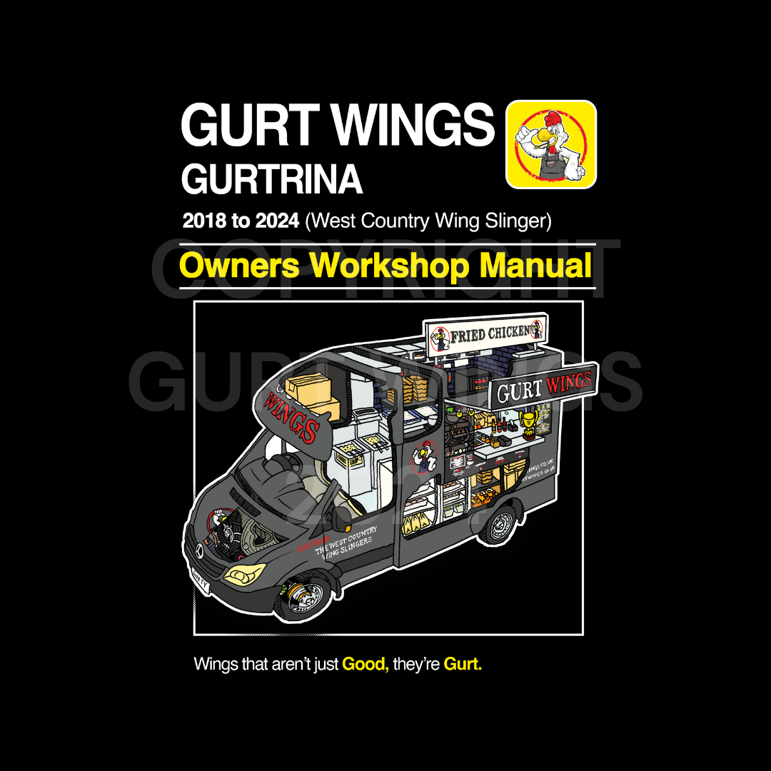 Limited Edition Gurt Wings T-Shirt: Gurt Wings Haynes Manual